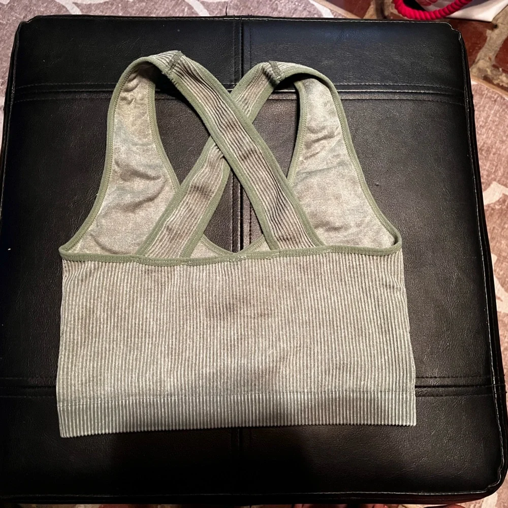 South Beach Ribbed Crop - Picture 2 of 2